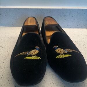 Genuine handmade Stubbs & Wootton slippers. (Pheasant)